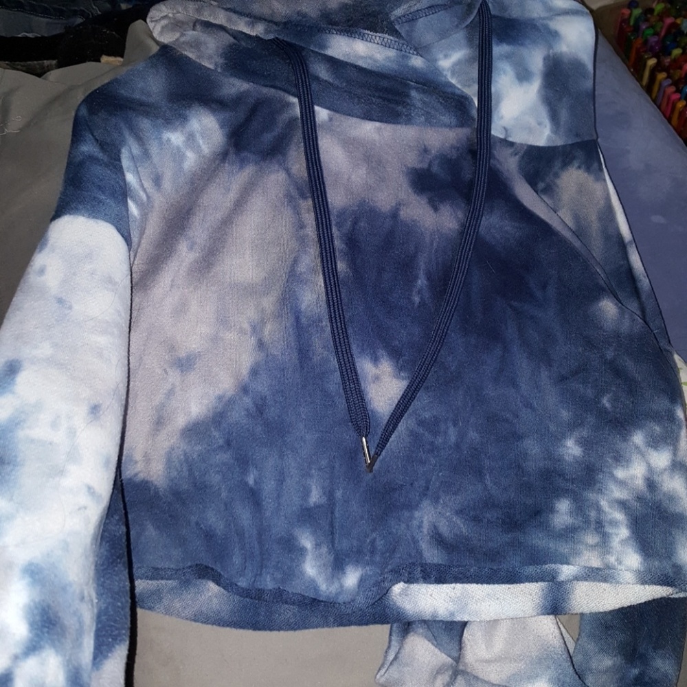Crop top hoodie